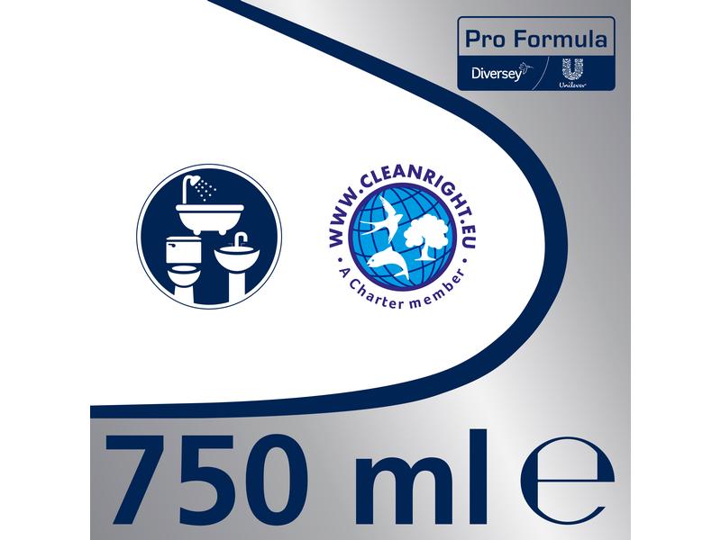 Diversey Pro Formula Badreiniger Cif Professional 2in1 0.75 Flüssiger 2in1 Badreiniger
