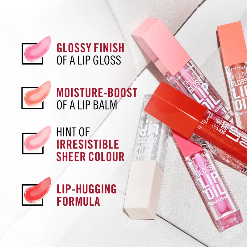 RIMMEL Oh My Gloss Lip Oil - 000 Clear Cloud