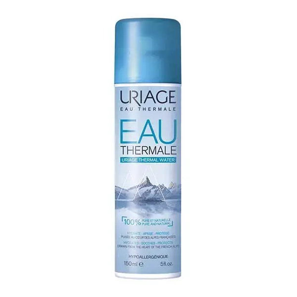 Água Termal Uriage, Hidratante, Suavizante, Protetora, 150ml