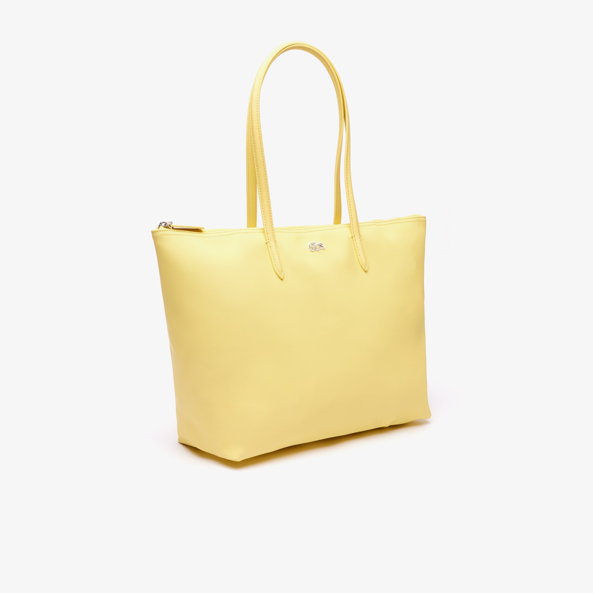 Sac cabas zippé L.12.12 Concept uni Sacs à main & Cabas - Jaune - Lacoste - Femme