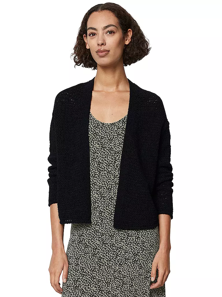 MARC O'POLO Strickjacke schwarz