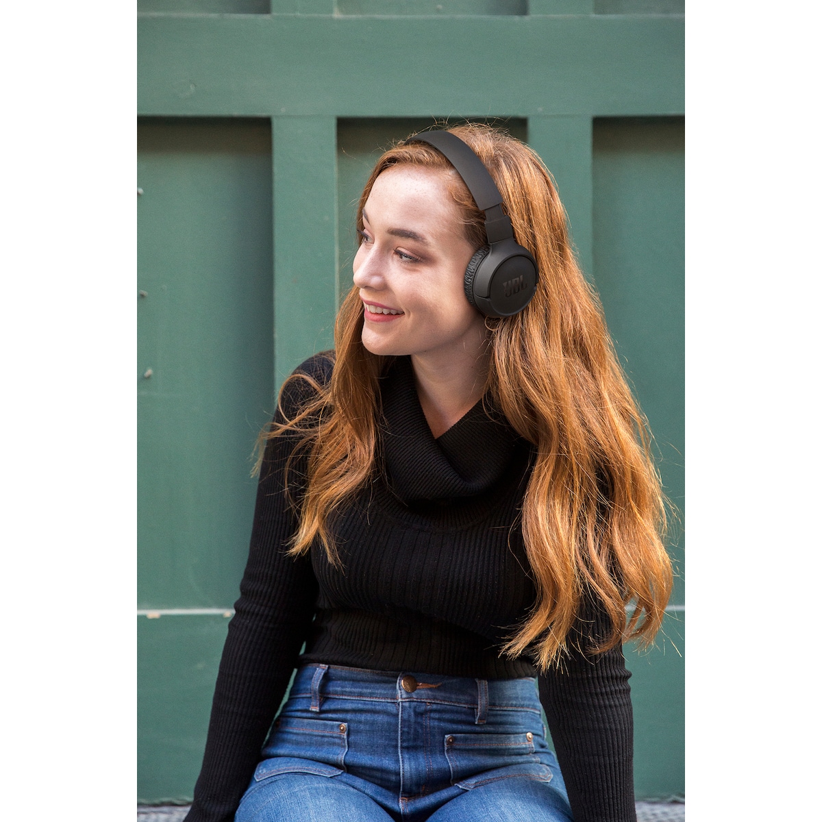 JBL Tune 510BT trådløse on-ear hodetelefoner (sort)