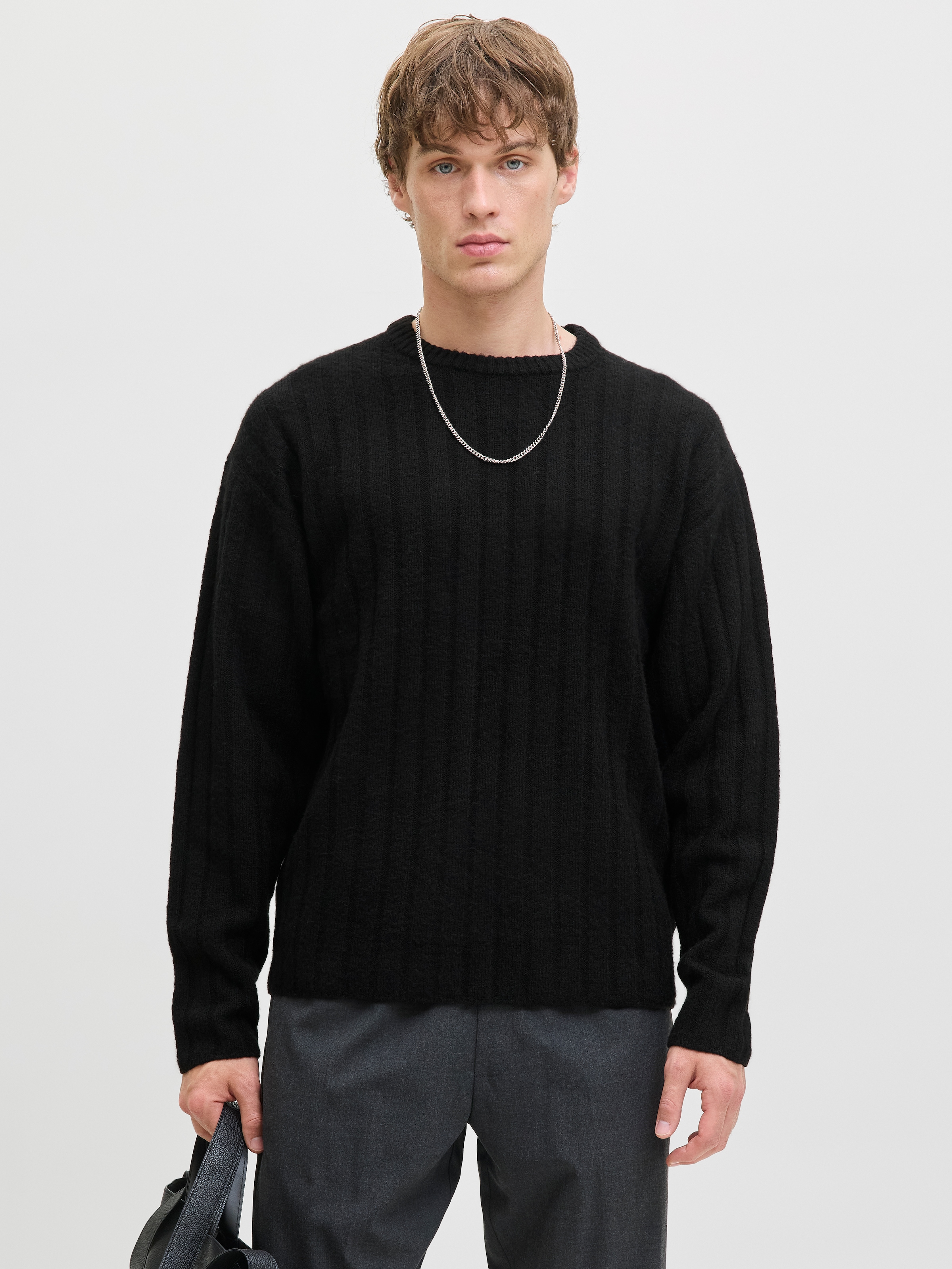 Jack & Jones Strickpullover »JJEBRADLEY CARTER KNIT CREW NECK LN«