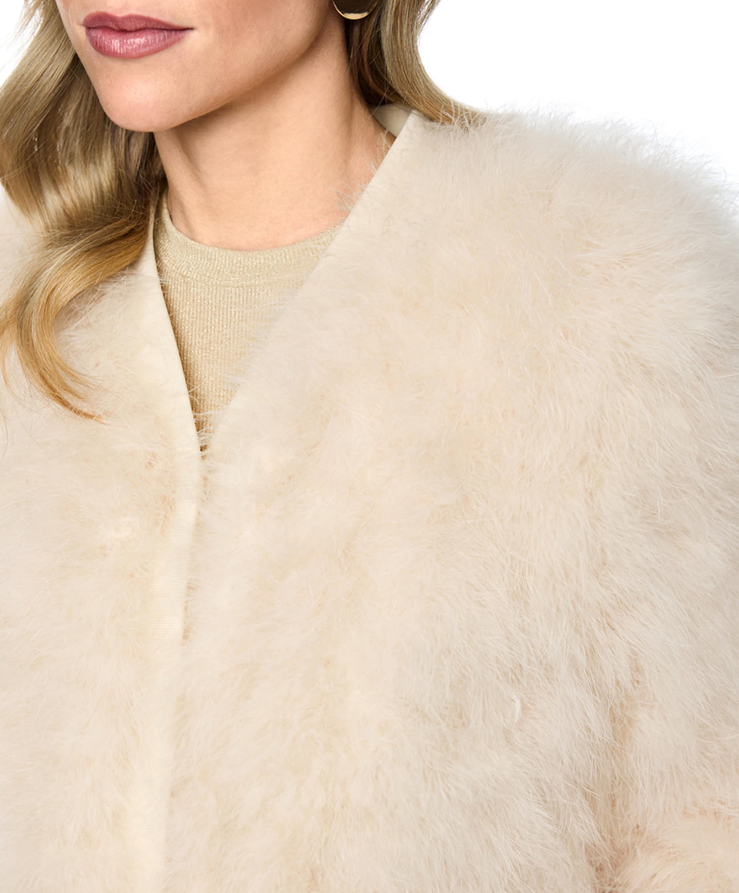 Marc Cain Dames jas ecru