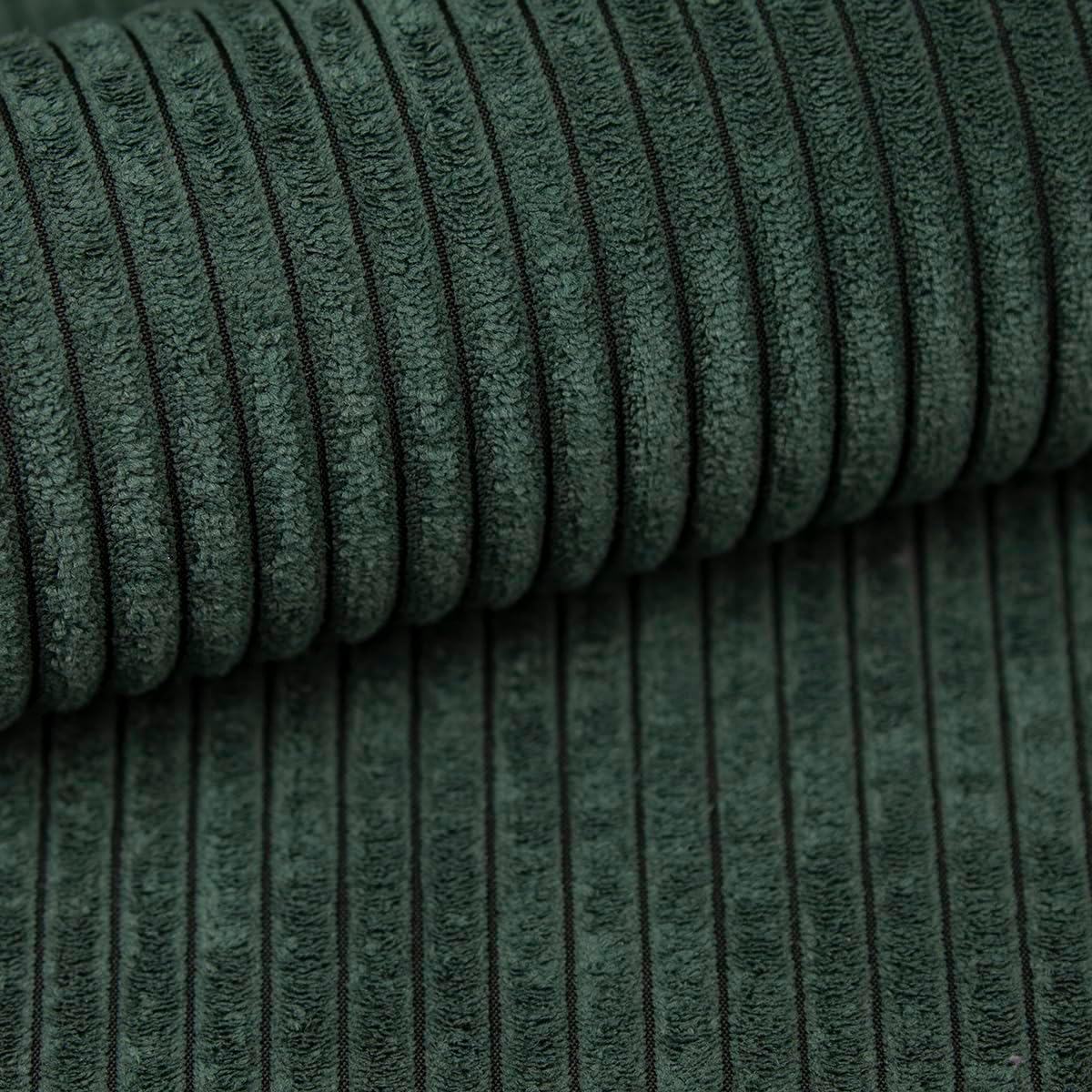Masseno Ecksofa ASPRA mit Schlaffunktion U-Form, Sofa mit Bettkasten, Wohnzimmersofa, Couch, Soffa, Bettsofa, Couchgarnitur- Grün, POSO 14