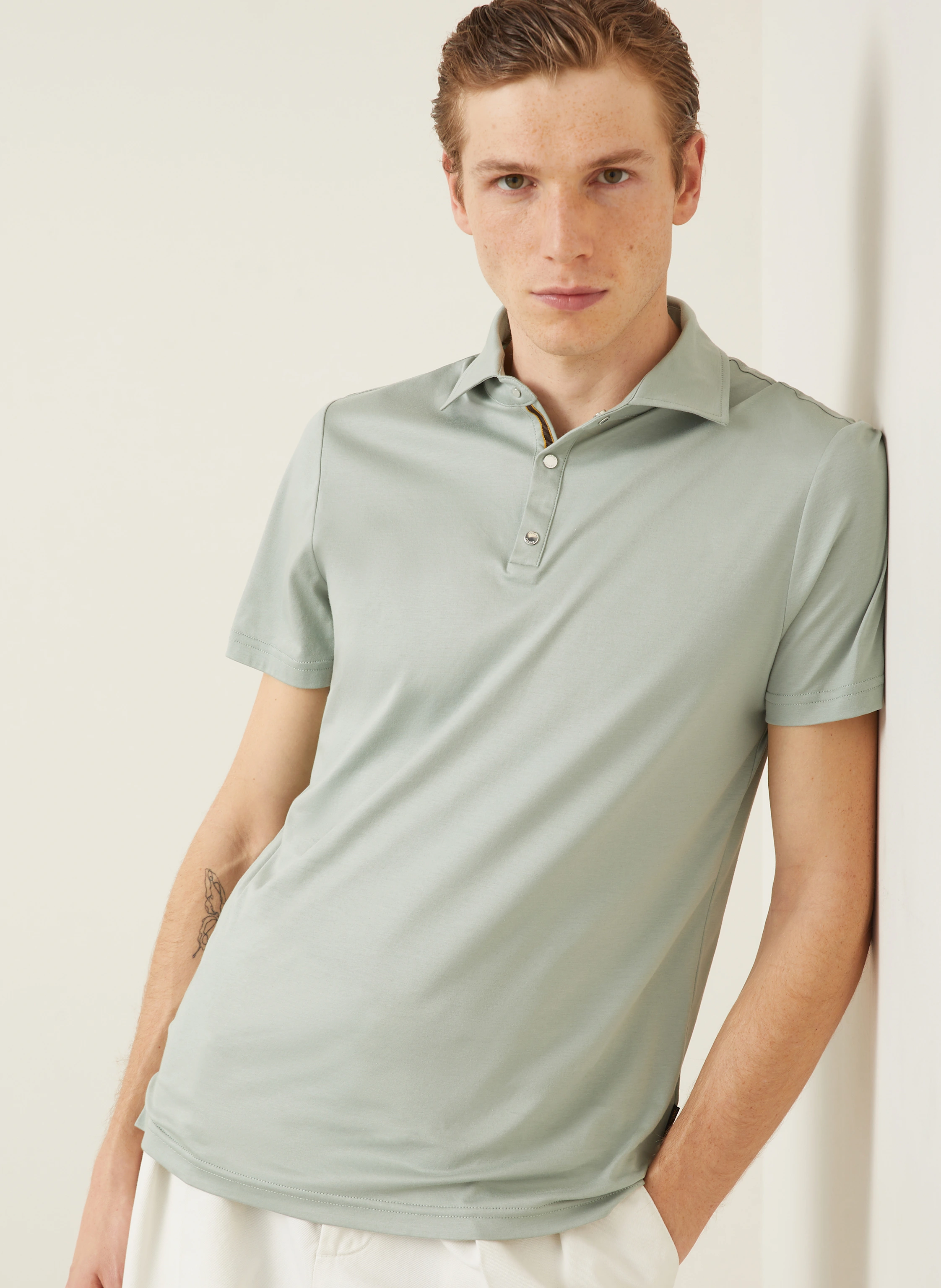 MOORER Jersey-Poloshirt
