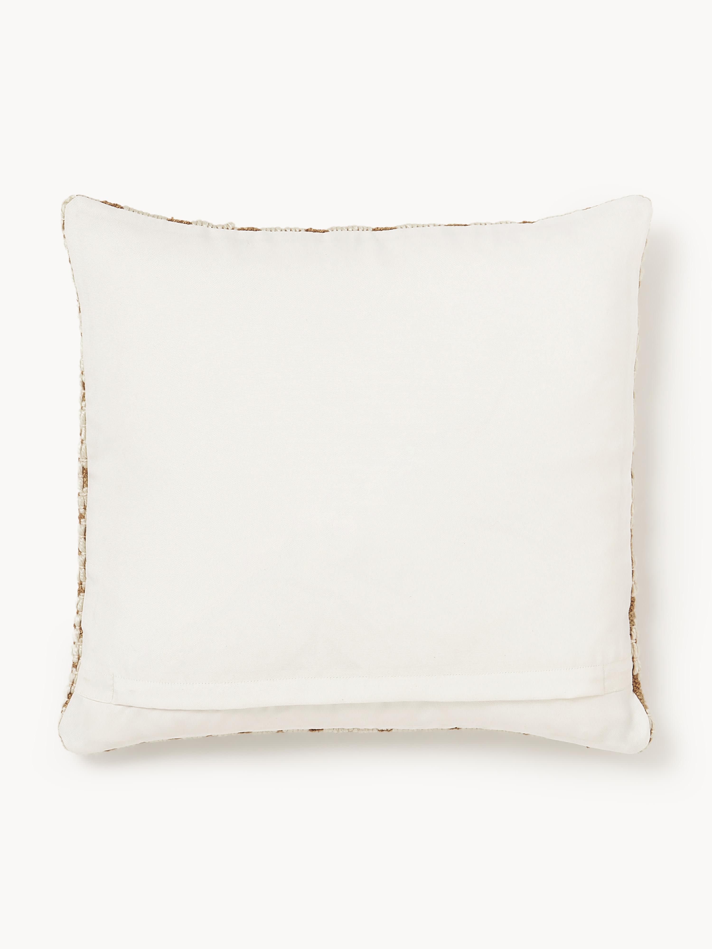 Outdoor kussenhoes Yamir met geweven patroon