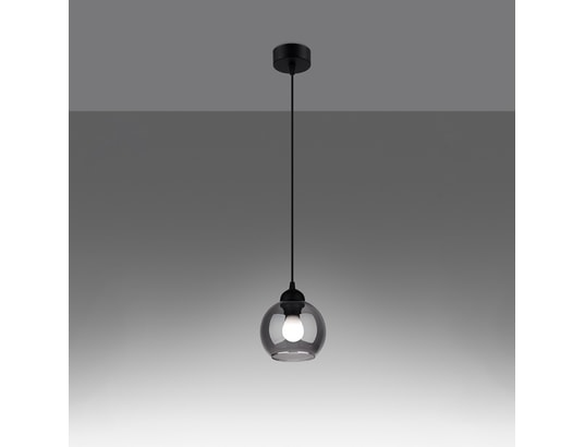 SOLLUX LIGHTING - Suspension Lampe pendante alino 1 noir
