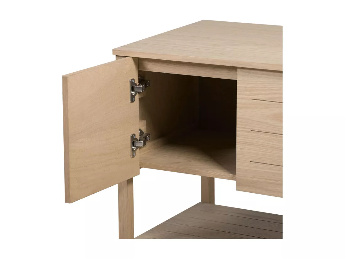 Meuble simple vasque chêne 70 cm ATOLL