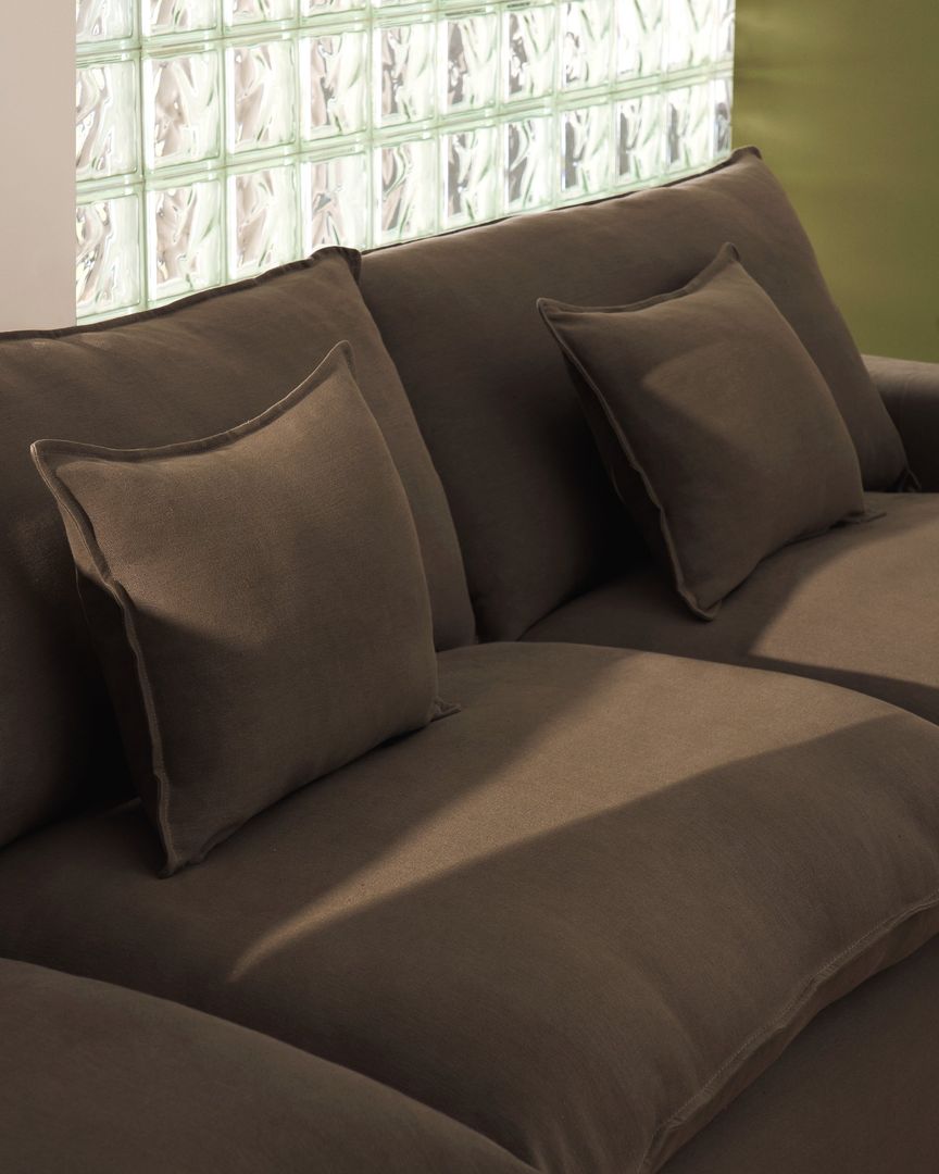 Kave Home Anarela Taupe 2-Zitsbank