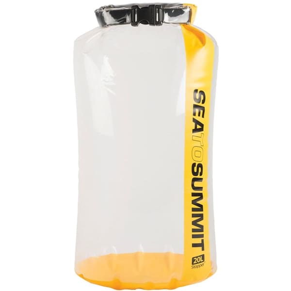 Sac étanche SEA TO SUMMIT CLEAR STOPPE DRY BAG 20L YELLOW