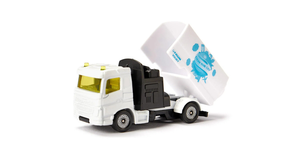 SIKUVeegmachine en vuilniswagen Modelvoertuig