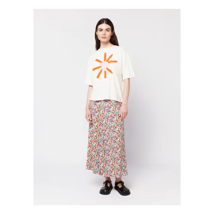 Bobo Choses T-shirt Oversize Sun Coton Bio - Collection Femme  | Ecru