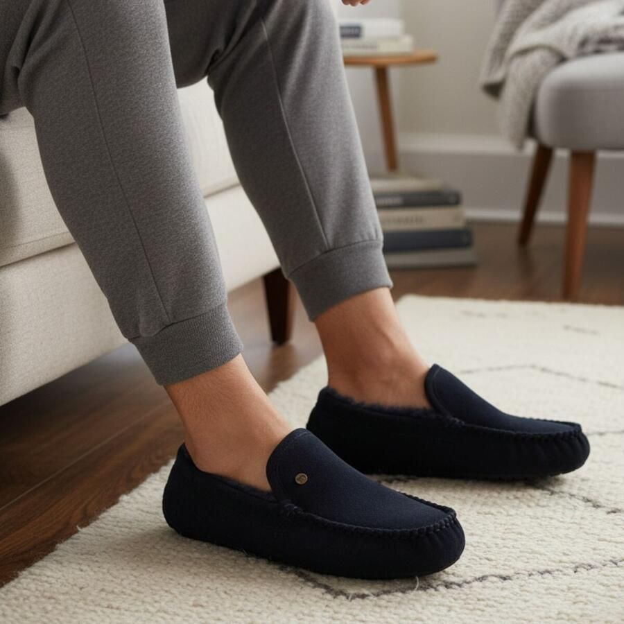 Warmbat Skechers Melson Willmore pantoffels cognac