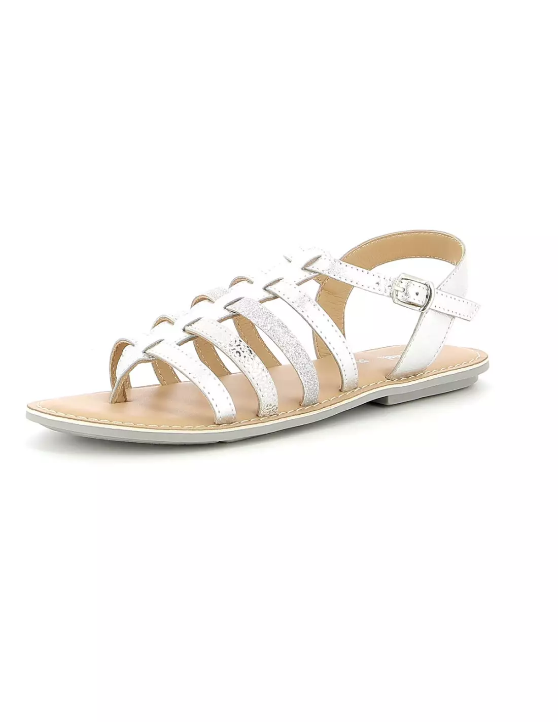 MINIBEL LOTUS - Sandales & nu-pieds Silver
