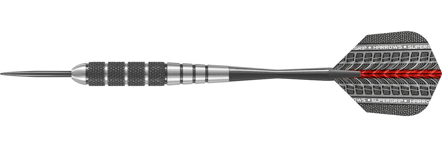 Harrows Black Jack steeltip dartpijlen (24 gram)