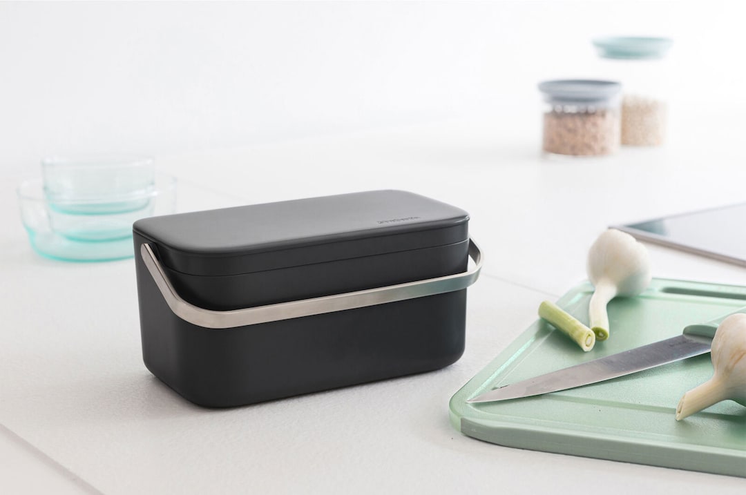 brabantia Bio-Eimer SINKSIDE dark grey