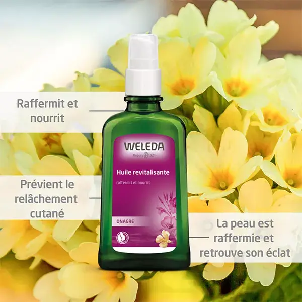 Óleo revitalizante de prímula orgânica Weleda 100ml