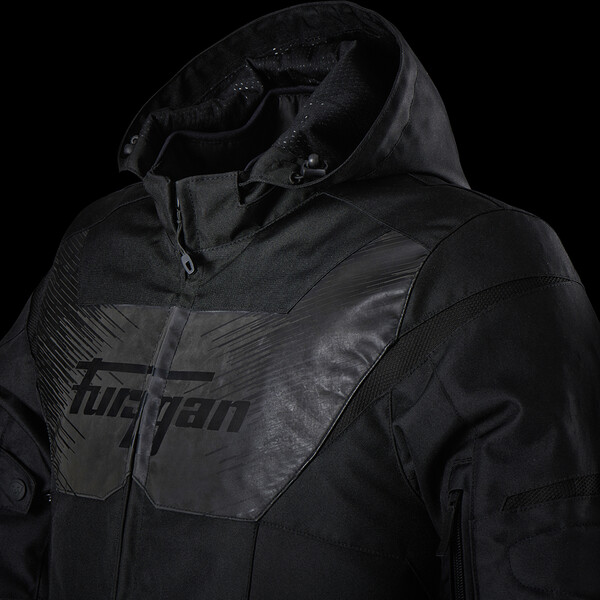 Furygan - Blouson Shard HV' Noir / Gris