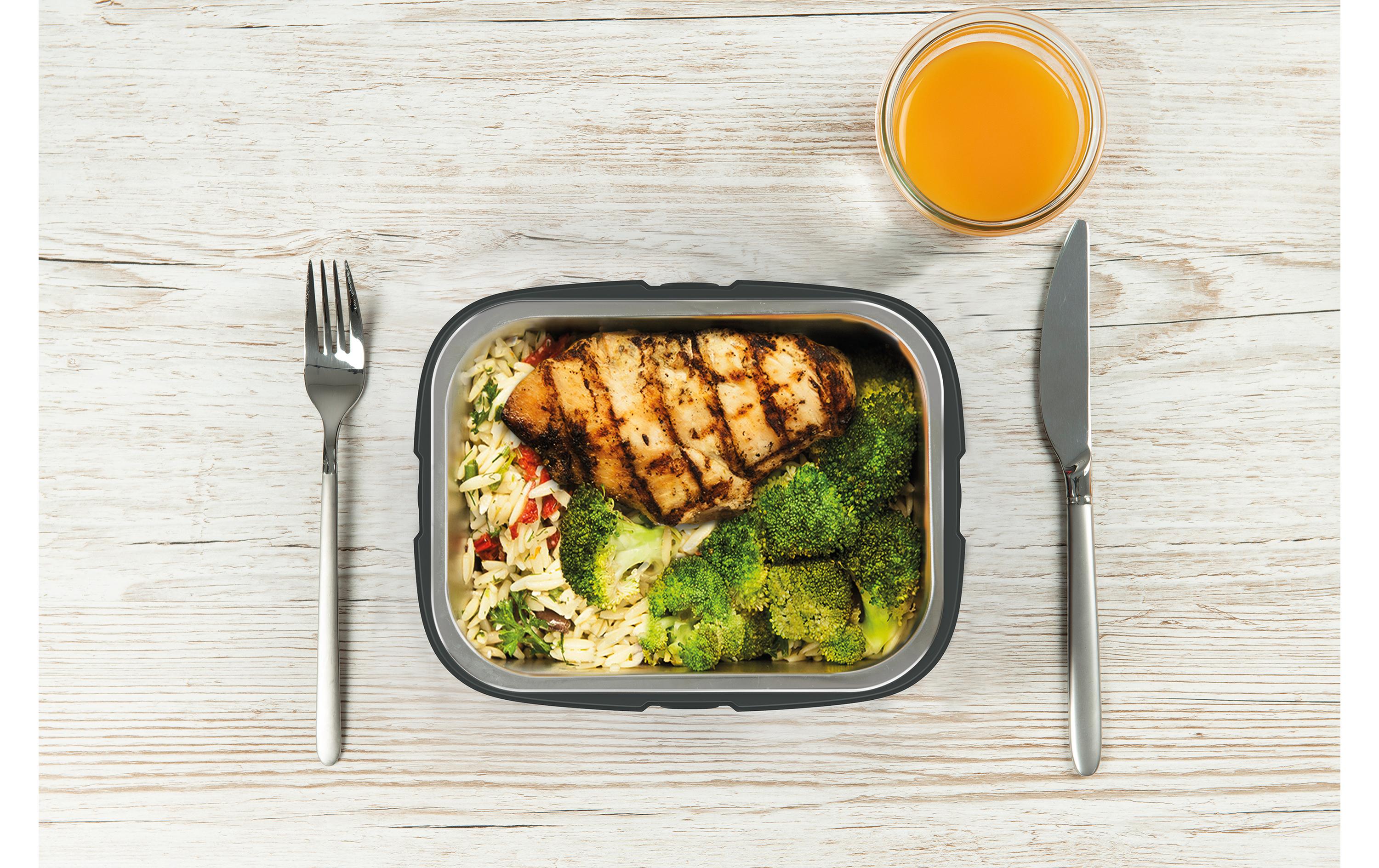 Lunchbox HeatsBox Style 925 ml, GrauHeizbare Lunchbox