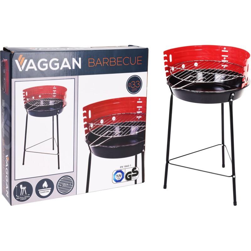 BARBECUE EXTERIEUR SUR PIEDS 32X33X53.5CM