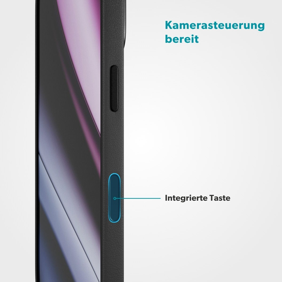 iPhone 16 Pro Mag  MagSafe Echtleder Hülle (91010131300001) - Schwarz