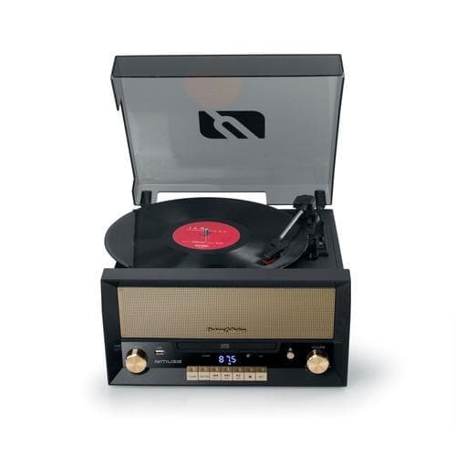 MT-110 B Pladespiller Micro-system FM BT CD USB Retro