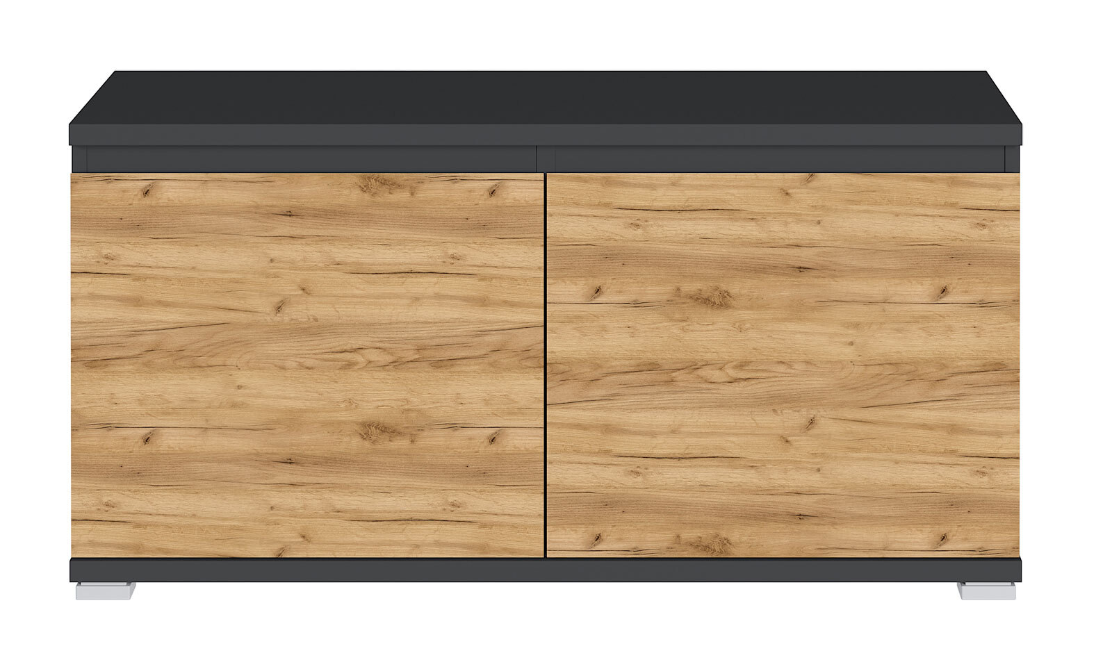CASAVANTI Schuhbank ALMADA 96 x 52 cm anthrazit /Navara Eiche NB