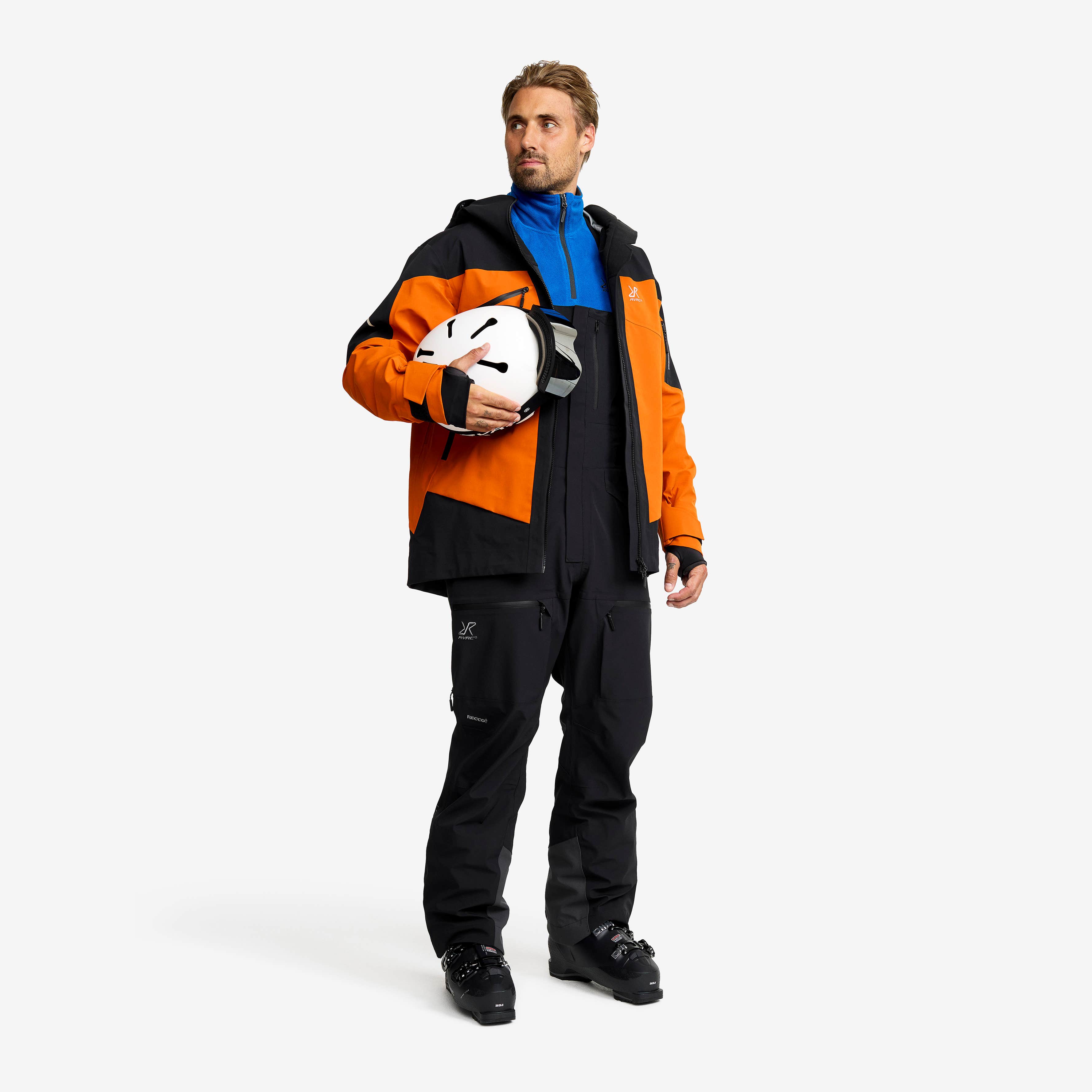Atlas 3L Ski Bib Pants Herre Black