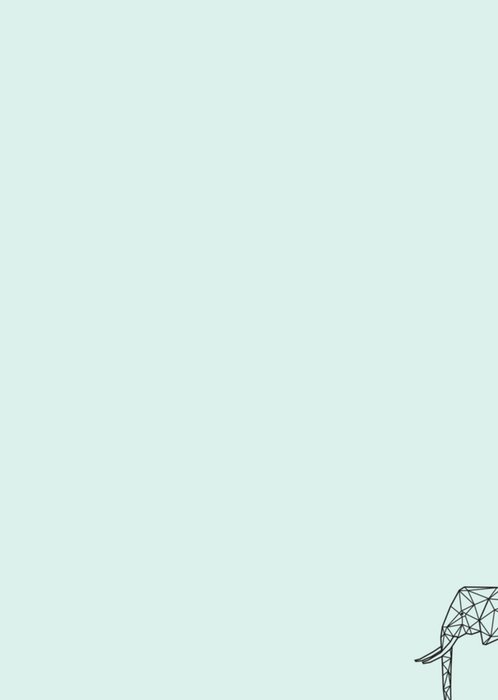 Greetz | Verjaardagskaart | Olifant