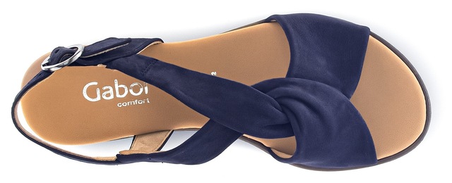 Gabor Sandalette »GENUA«  , Sommerschuh, Sandale, Keilabsatz, mit verstellbarem Fersenriemchen
