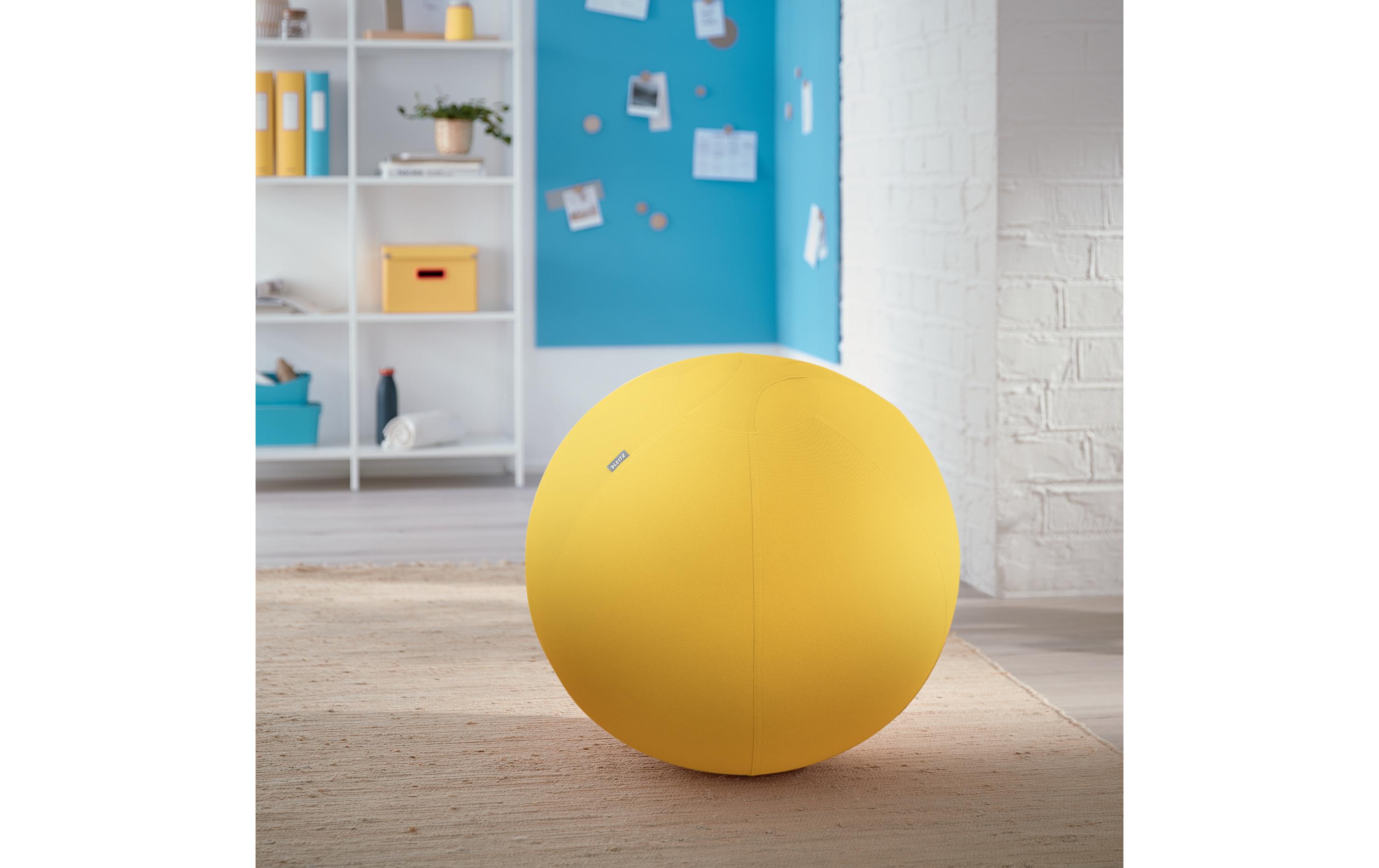 Sitzball Ergo Cosy Active GelbDer ergonomische Leitz Ergo Cosy Sitzball für aktives Sitzen