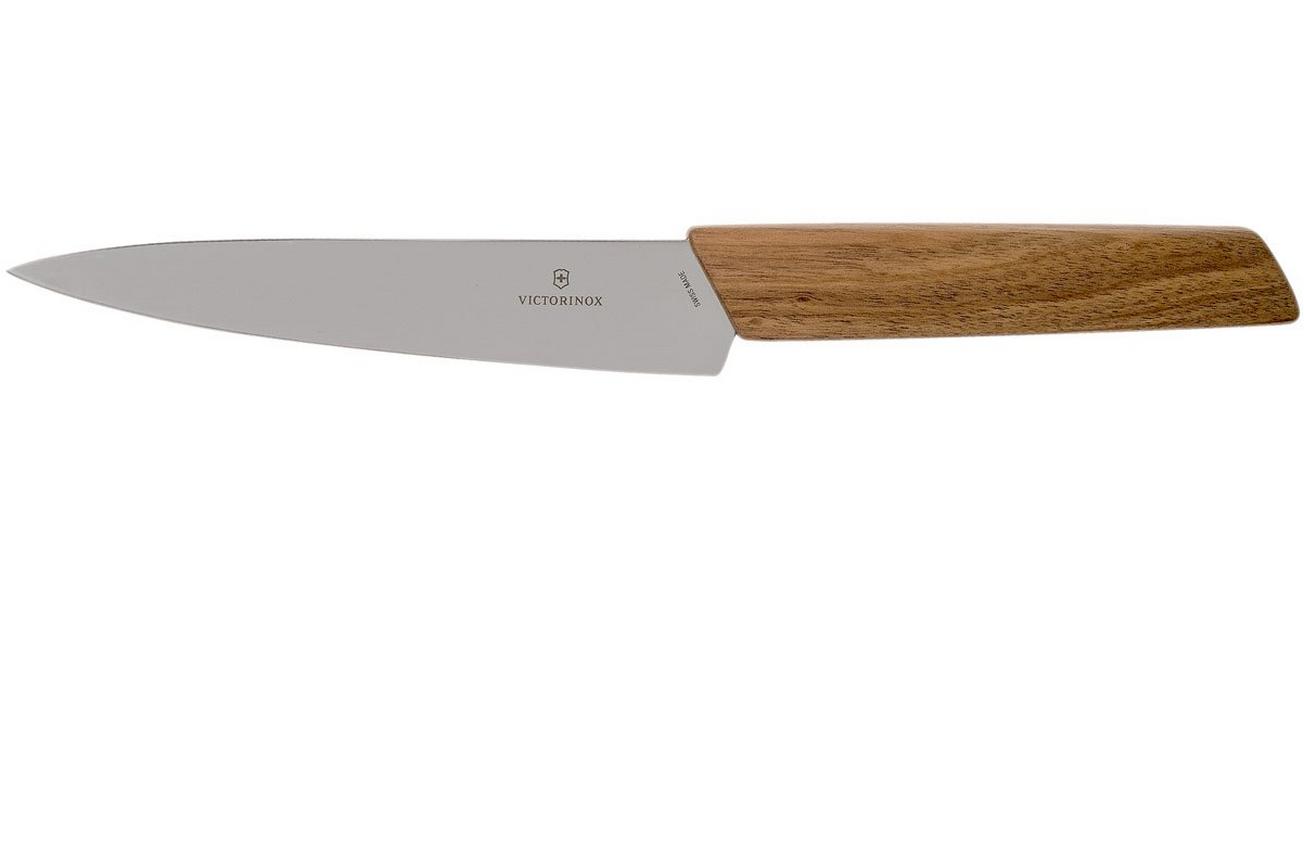 Victorinox Swiss Modern officemes 15 cm, walnoothout
