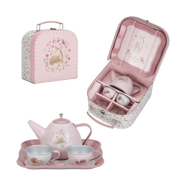 Little Dutch Theeservies – Fairy Garden – Inclusief Koffer