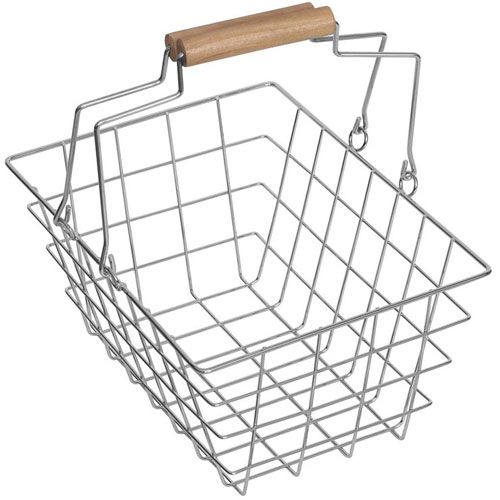 Mama memo winkelmandje ijzeren winkelmandje 619900