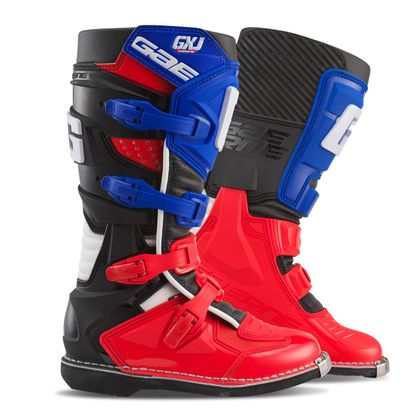 Bottes cross Gaerne GXJ ENFANT - Rouge / Bleu