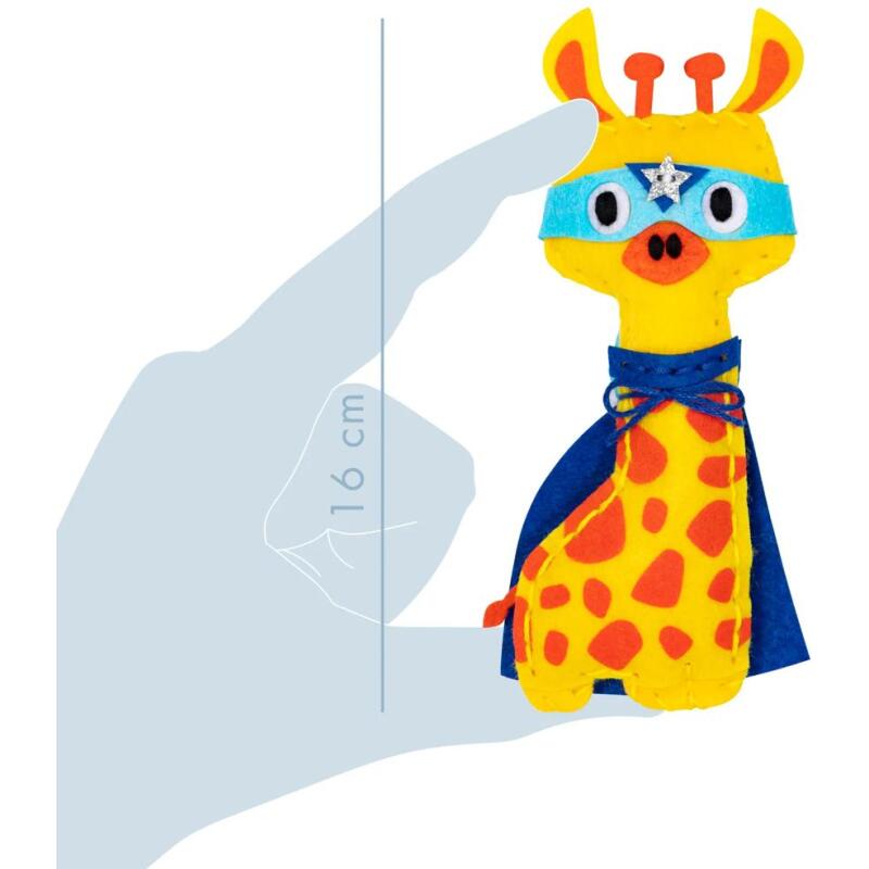 Mini Couz'IN, Pedro la girafe - Jaune