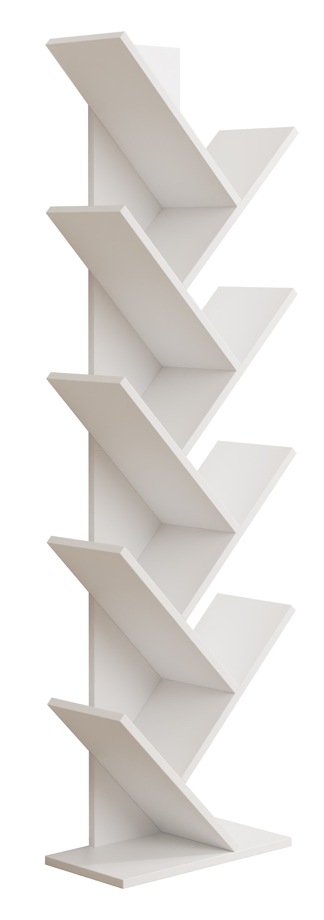 VCM Holz Aufbewahrung Stand Regal Bücherregal Deko Bücher Standregal Nulis XL