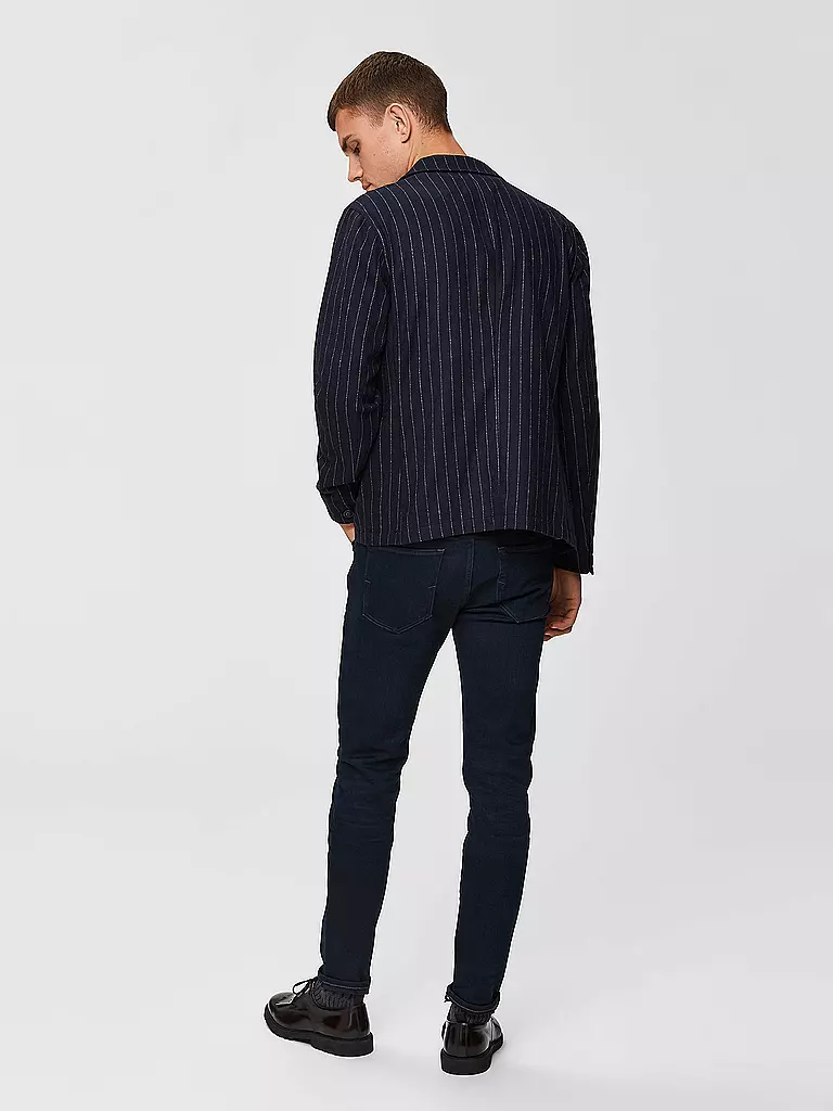 SELECTED Jeans Slim Fit SLHLEON schwarz
