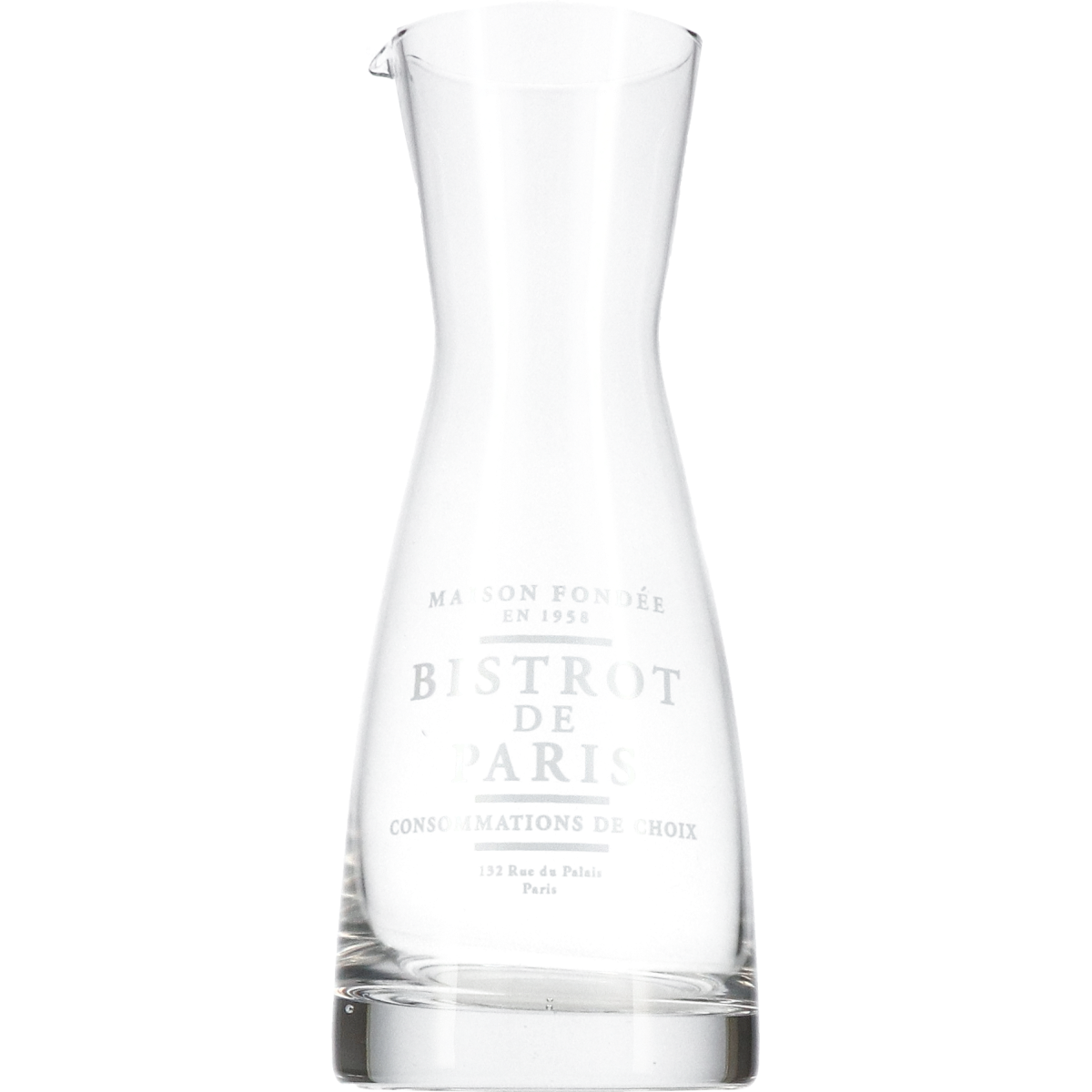 Water / Wijn Karaf Bistrot De Paris 50 cl