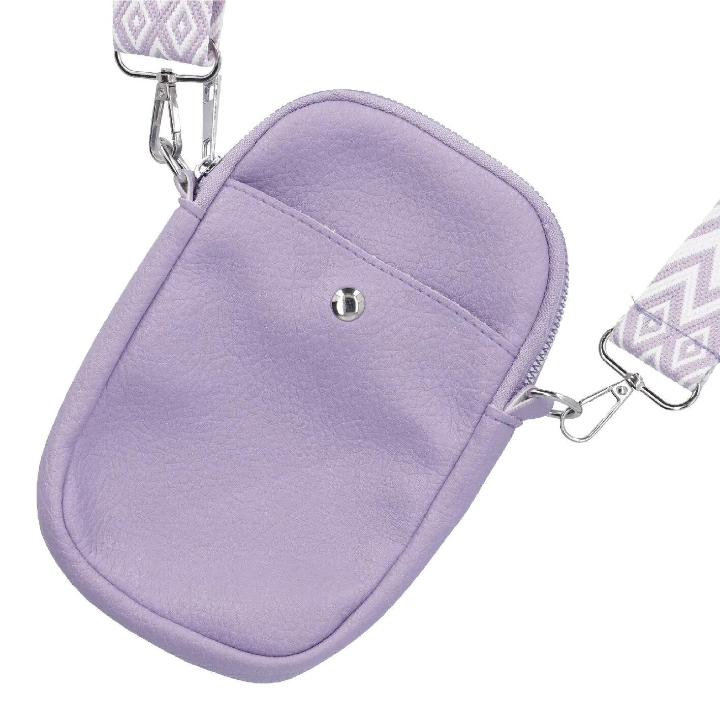 Handytasche Riemen, flieder, 18 cm