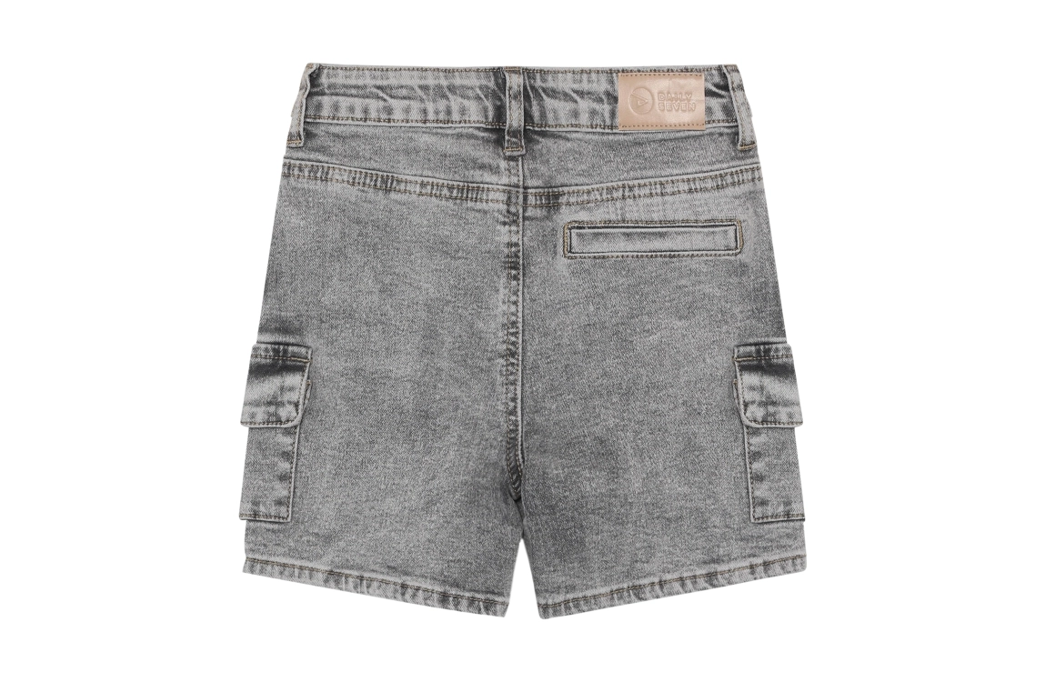 Daily7 Daily7 denim cargo shorts grey denim