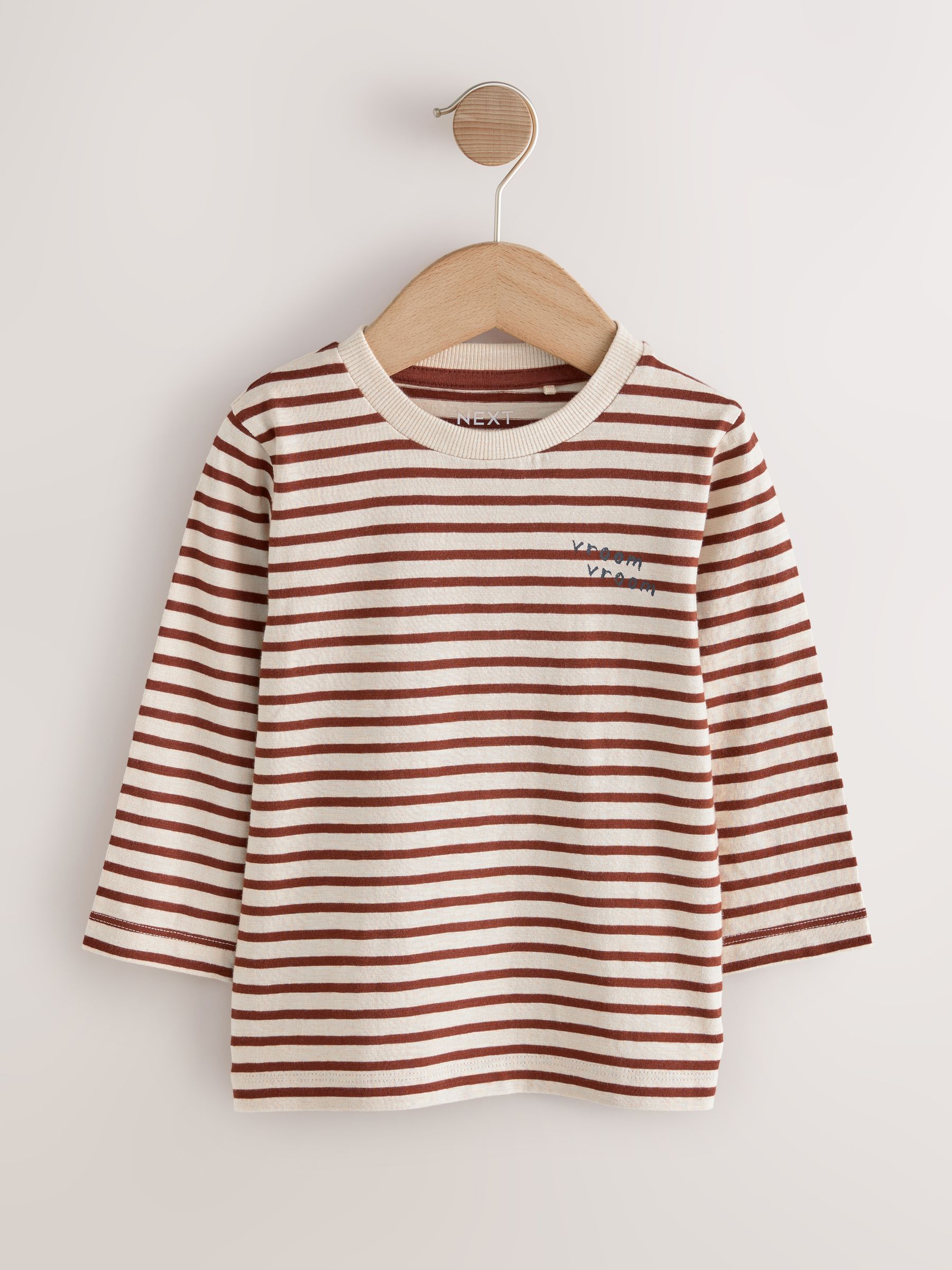 Meerkleurig voertuigen  - Set van 5 T-shirts met lange mouwen (3 mnd-7 jr)