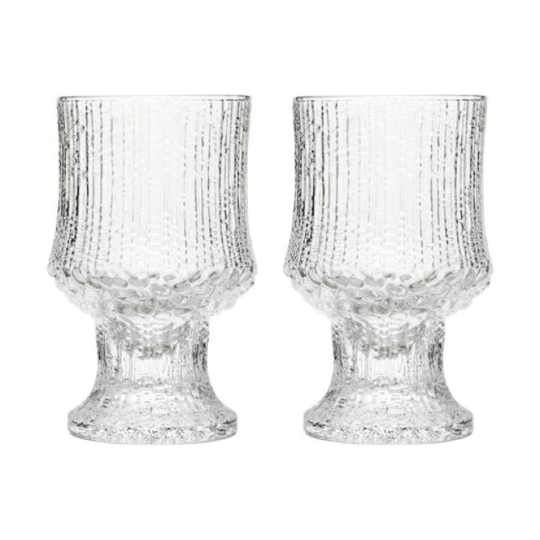 Iittala Ultima Thule rode wijnglazen 23cl set van 2