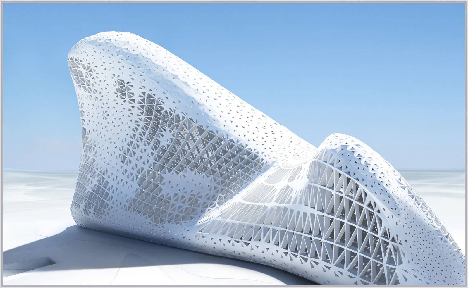 Bruckner Building by 3deluxe - Limited Edition. Edition of: 100. Studio Stamp.