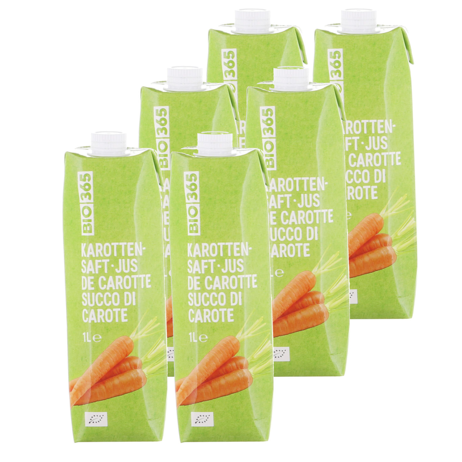 Bio 365 Karottensaft 6x1l