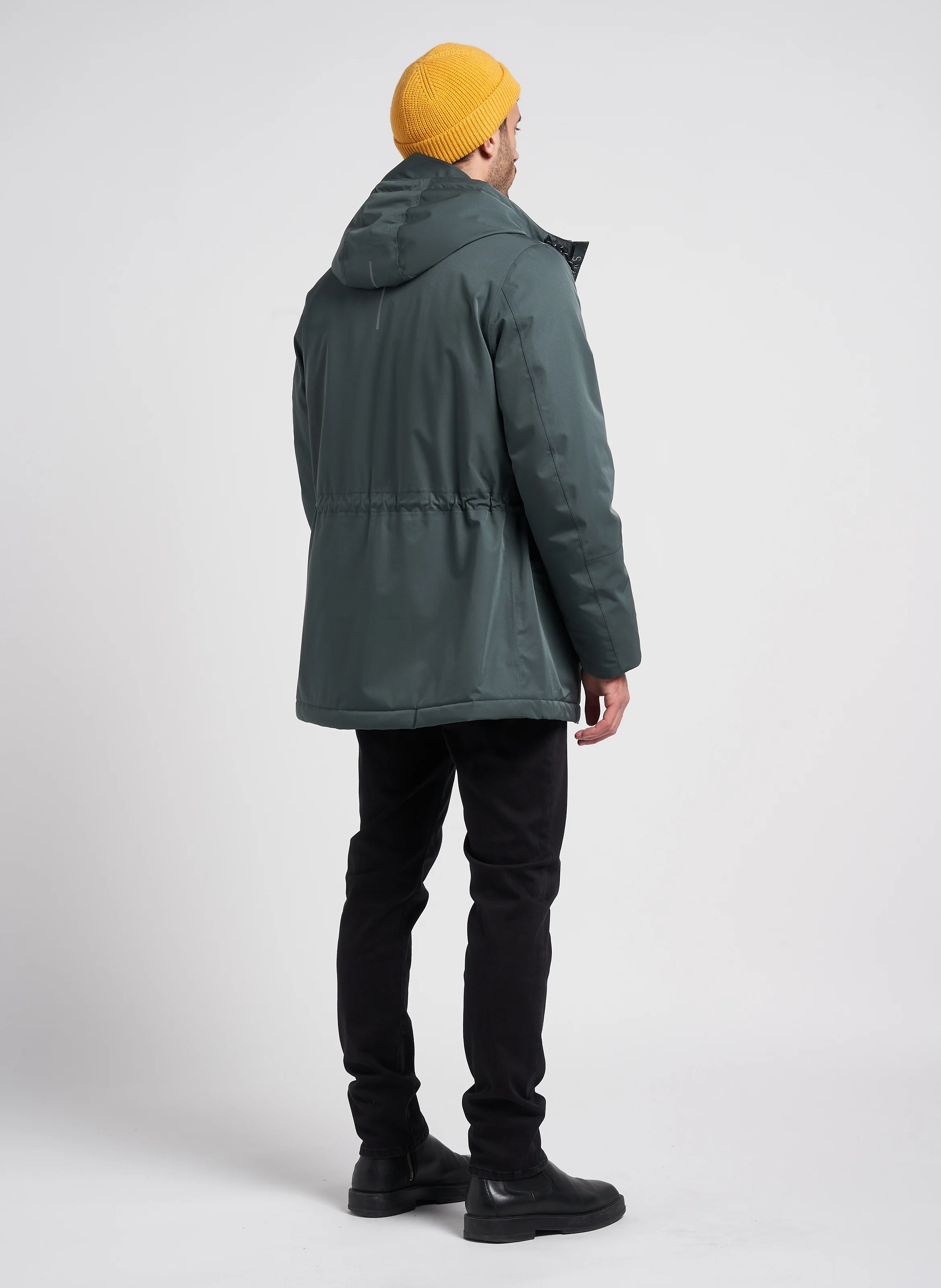 Pull col rond en cachemire| Noir