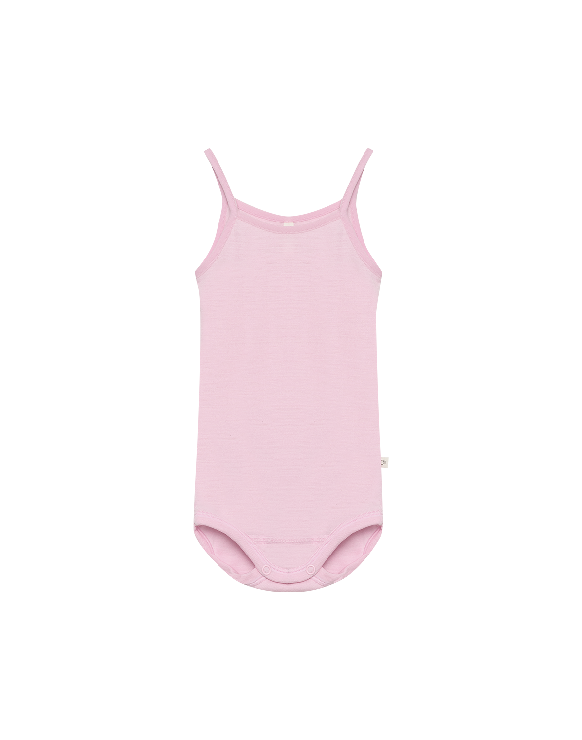 Romper met bandjes van merinowol/zijde voor baby's