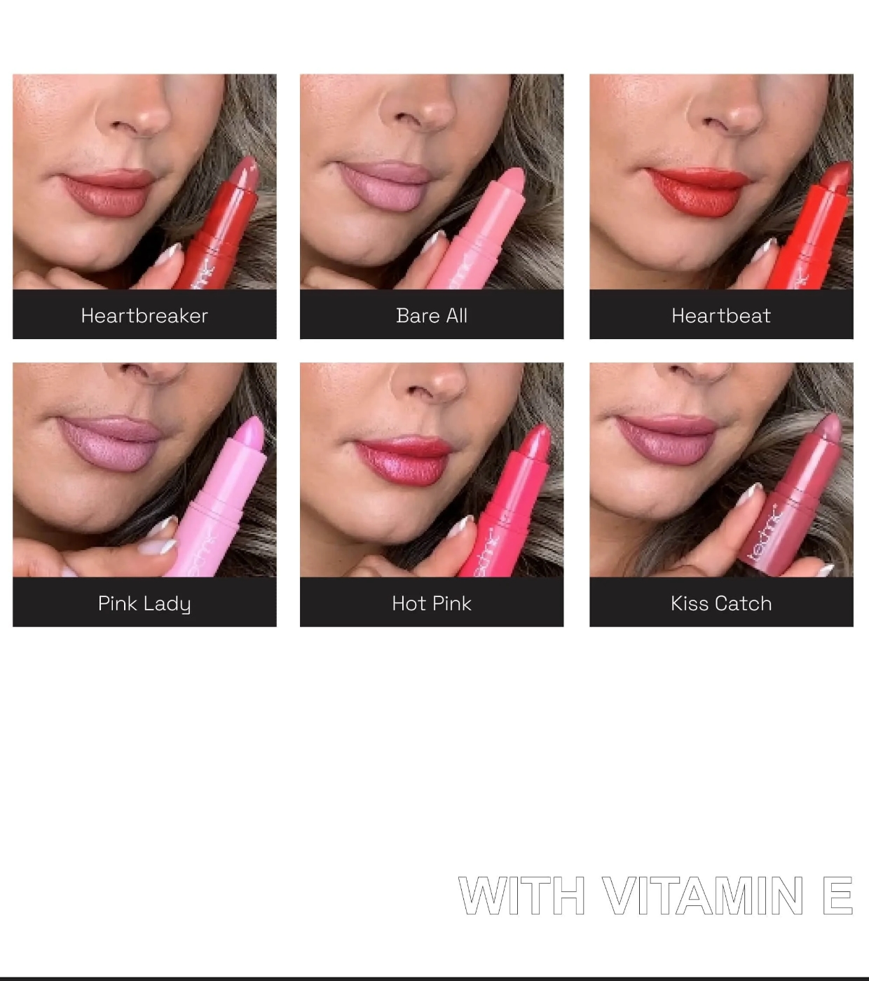 Technic Cosmetics - Batom de lábios Vitamin E - Bare