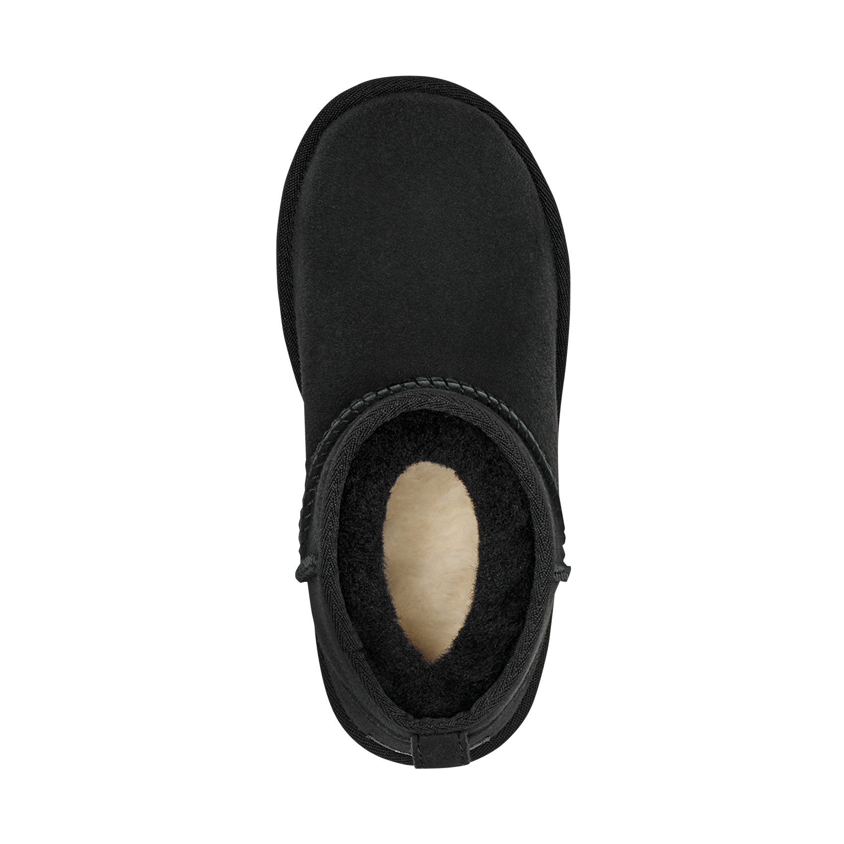 CLASSIC ULTRA MINI - Bottines fourrées en cuir | Noir
